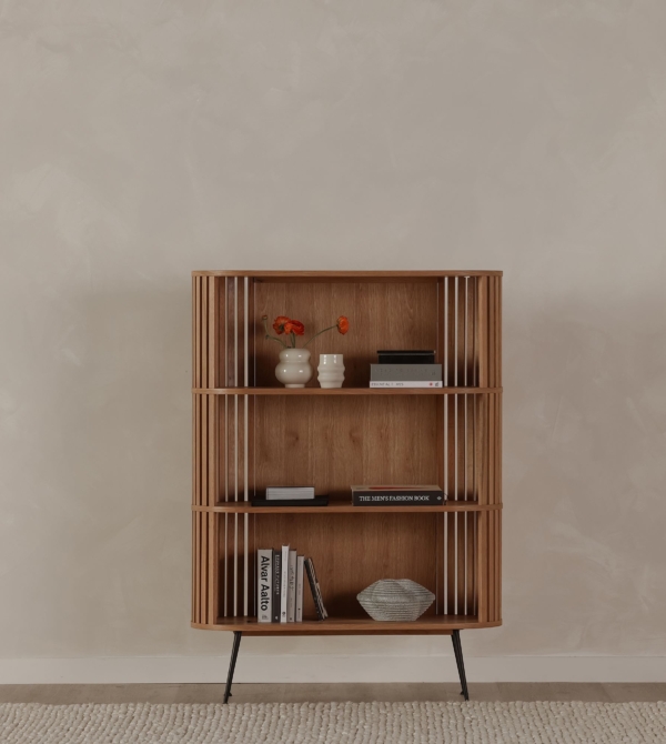 Amritsar Rounded-Wood Shelf