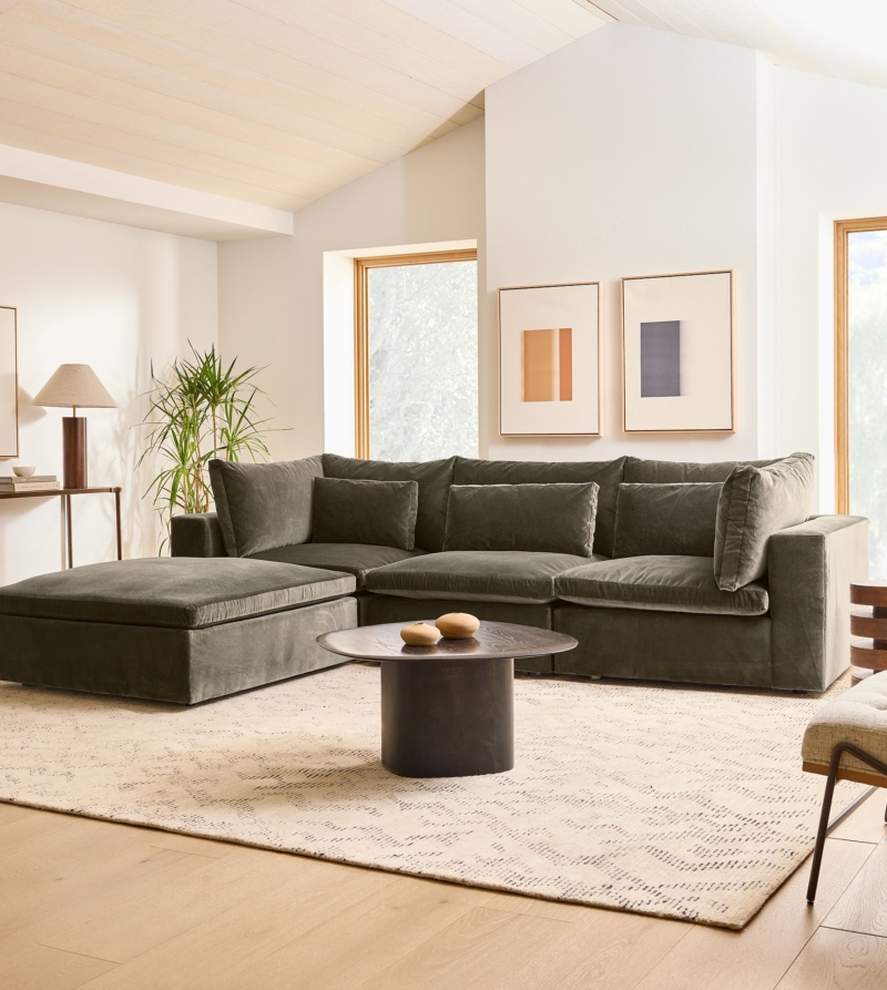 Vijayawada Modular 4-Piece Sectional